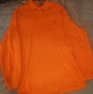 Ralph Lauren Bright Orange Polo Shirt